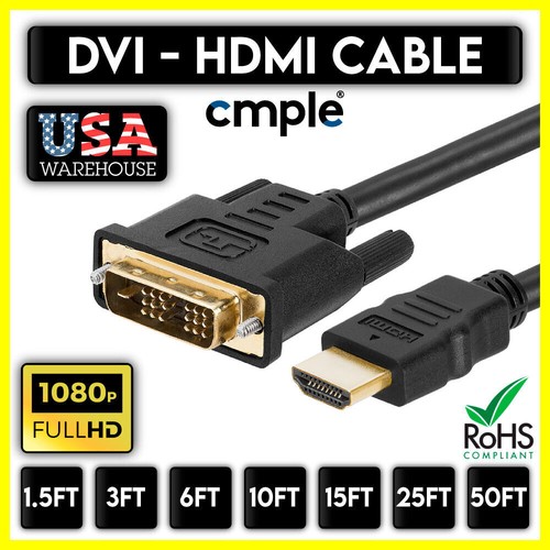 Dvi hdmi cable male - dvi,