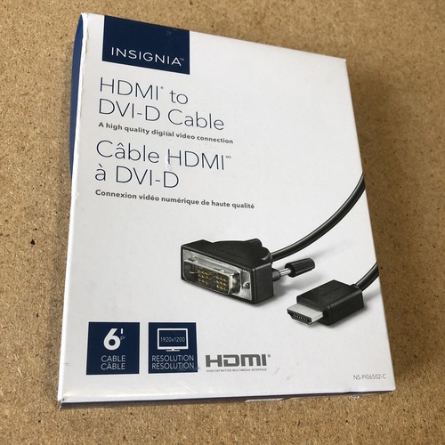 Insignia 6ft hdmi dvi - 6ft,